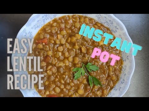 Видео: Невероятна и бърза леща яхния под нналягане! // Amazing and fast Instant Pot lentils stew
