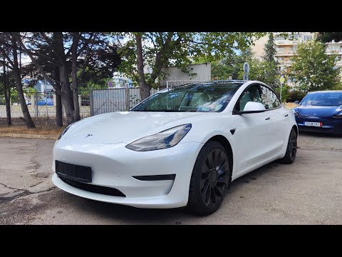 Видео: Tesla Model 3 Performance  - доставка юли