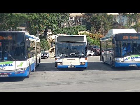 Видео: Пътуване в Merceses-Benz O405N2 [1641-№39]