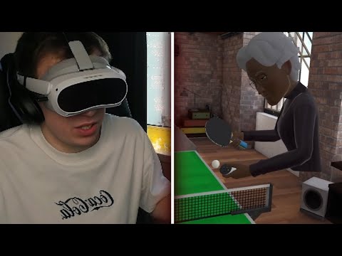 Видео: ГЛЕБА УНИЖАЮТ В VR ТЕННИСЕ (ELEVEN TABLE TENNIS)