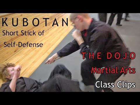 Видео: Скрытая палка для самообороны Куботан - The Dojo Martial Arts Class Clipss