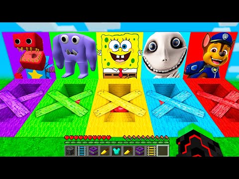 Видео: ВЫБЕРИ ЗАКРЫТЫЙ ПОДВАЛ В МАЙНКРАФТ ЗОМБАК