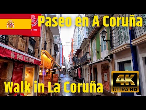 Видео: PASEO EN A CORUÑA 2023 | WALK IN LA CORUÑA 2023| ПРОГУЛКА ПО ЛА КОРУНЬЕ 2023 | 4K