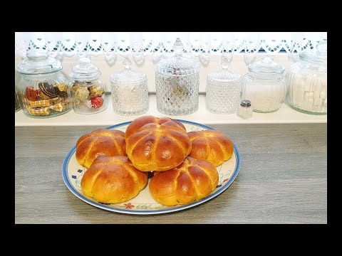 Видео: Булочки из тыквенного теста!Время тыквы!