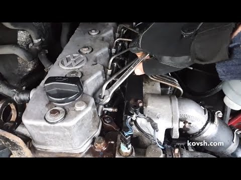 Видео: Причина дымления — отсутствие степени сжатия. Volkswagen LT 2.8 TDI ATA