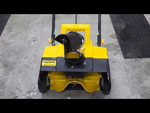 Видео: Электрический снегоуборщик Huter sgc 2000e, стоит ли брать.