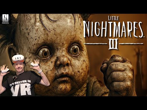 Видео: Little Nightmares 3 — это НЕВЕРОЯТНЫЙ ОПЫТ в VR с UEVR! #Quest3