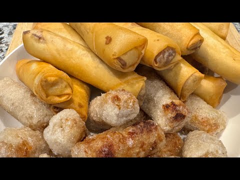 Видео: Как приготовить спринг-роллы * Подробности || Ly Cooks