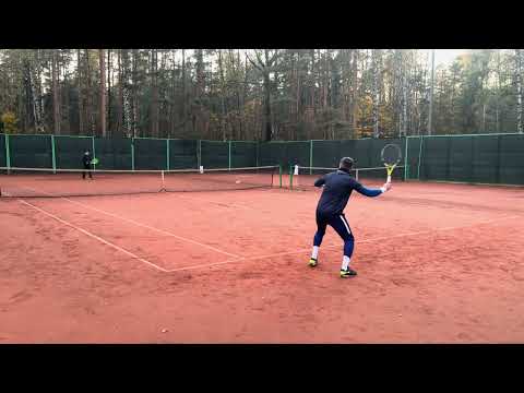 Видео: Прием с доигровкой, второй квадрат 