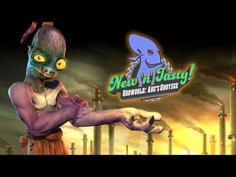 Видео: Oddworld Abe's Oddysee: New 'n' Tasty! - Начало игры