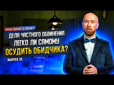 Видео: Дела частного обвинения. Легко ли самому осудить обидчика?