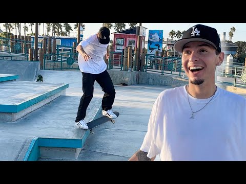 Видео: Новые трюки в новом скейтпарке!