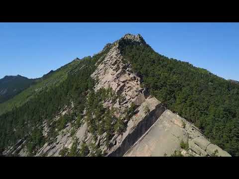 Видео: Гора Кокшетау (Синюха). Полёт к северной вершине.