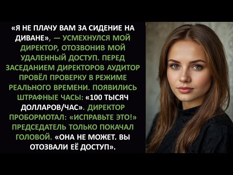 Видео: Мой босс назвал меня диванным сидением — я разрушил его карьеру, оштрафовав на 100 тысяч долларов 💼