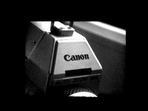 Видео: Canon 814 AZ (auto zoom) ДО юстировки. Киноплёнка Kodak plus x (expired)