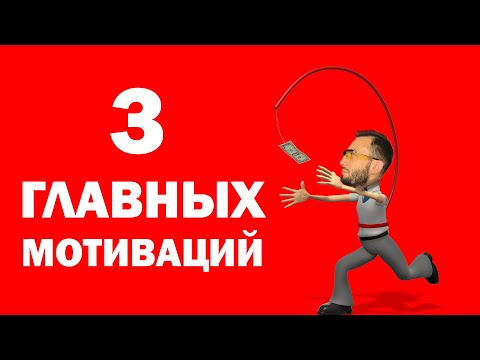 Видео: 3 главных мотивации