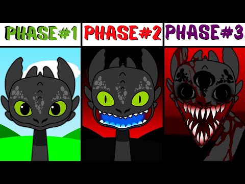 Видео: Все фазы в новой Incredibox Sprunki OC Беззубика: от фазы 1 до фазы 3