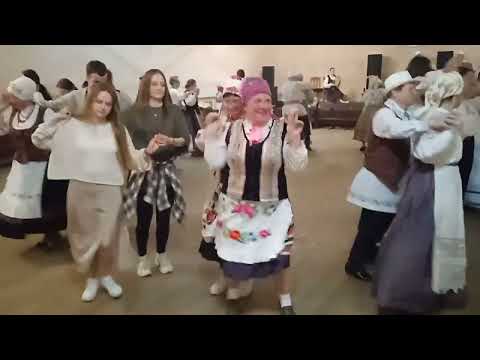 Видео: Танец "Ліцьвін". Вечарына беларускіх народных танцаў у Тураўскім гарадскім доме культуры. 06.05.2024
