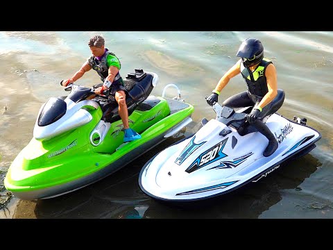 Видео: СУПЕРБЫСТРЫЙ "ИГРУШЕЧНЫЙ" ПРОП-ЛЫЖА против KYOSHO WAVE CHOPPER 2.0 | RC ADVENTURES