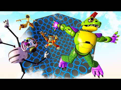 Видео: FNAF 9 SB: Trampoline Fails & Ragdolls - [GMOD] - Эпизод 108