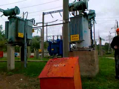 Видео: Подстанция 110 35 10 кВ г Ишимбай часть1