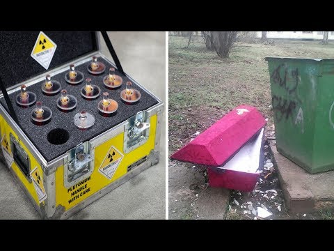 Видео: Неожиданные вещи, найденные на помойке