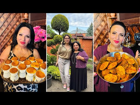 Видео: СЕГОДНЯ У МЕНЯ В ГОСТЯХ РАДА РАЙ! Готовим много вкусных блюд! #арусякавказ