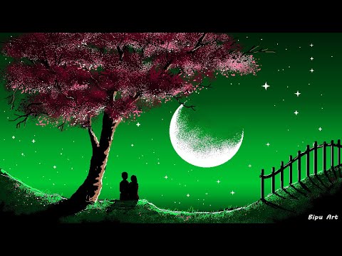 Видео: Как рисовать в MS Paint | Half Moon | рисование в Paint на компьютере | Paint на компьютере