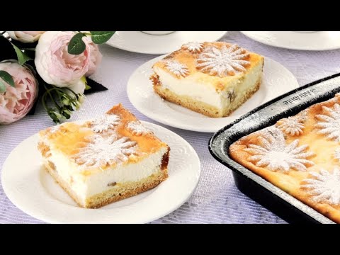 Видео: Краковский Сырник🌷 Очень вкусный творожный пирог☕