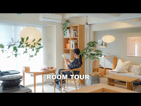 Видео: Room Tour｜Japandi 2LDK уютная квартира для семьи в Токио 🌼 Интерьер в стиле Джапанди
