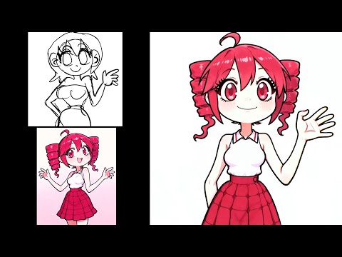 Видео: Анимируйте что угодно, используя всего лишь пару набросков, с ПОЛНЫМ КОНТРОЛЕМ (Wan Animate-Krita...