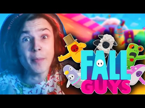 Видео: ЖЕКА ИГРАЕТ В FALL GUYS | НАРЕЗКА СО СТРИМА ЖЕКИ