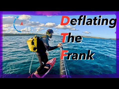 Видео: Сдувание Frank | 1350 Fireball | Sup Foil Downwinding