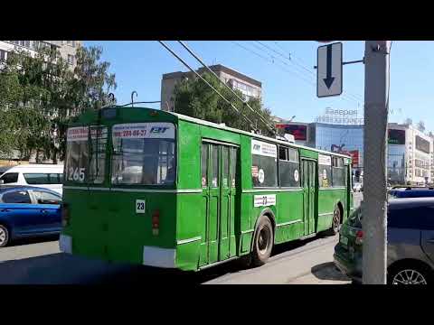 Видео: Новосибирск, троллейбус ЗиУ-682Г00 № 1265