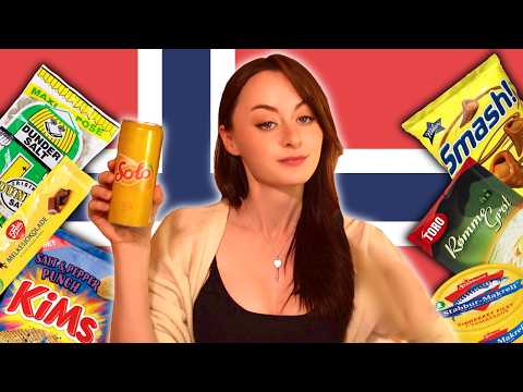Видео: Австралиец пробует НОРВЕЖСКИЕ закуски!