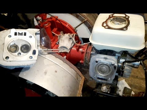 Видео: Очистка от нагара ГБЦ после добавления масла в бензин