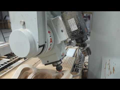 Видео: Обработка спинки стула