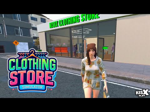Видео: Открыл магазин модной одежды - Clothing Store Simulator прохождение #1