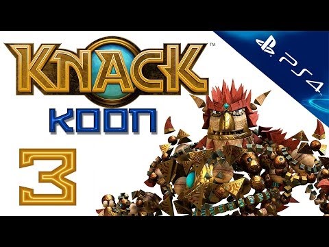 Видео: Knack - Прохождение игры на русском - Кооператив [#3] PS4 (Нэк)