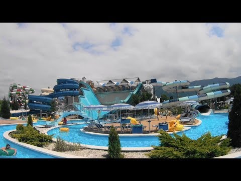 Видео: Аквапарк "Золотая Бухта" 2017