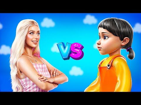 Видео: Кукла из Игры в Кальмара беременна!? Барби против SGD! Кто лучшая мама?