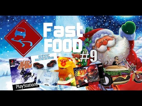 Видео: Fast Food #9 Sled Storm, Santa Ride 2,Snow Cross и Ice Racing