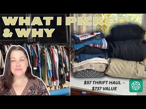 Видео: 57 долларов в секонд-хенде → 700 долларов в потенциале | Почему я выбрала все