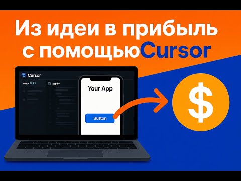 Видео: Собрал прибыльное приложение в Cursor за 10 минут