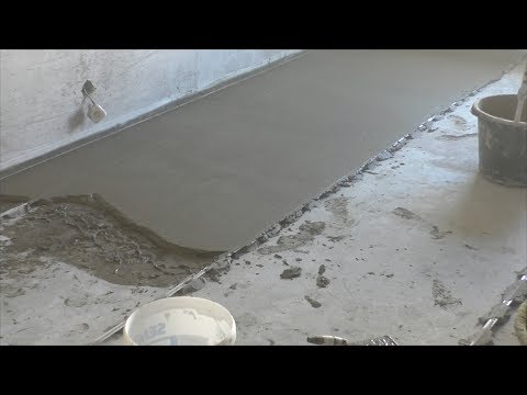 Видео: Тонкости работы со стяжкой. Распространенная ошибка в панельном доме. Выбор материала.