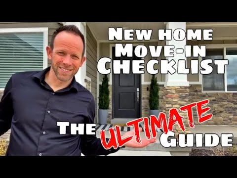 Видео: КОНТРОЛЬНЫЙ СПИСОК ПЕРЕЕЗДА В НОВЫЙ ДОМ. Что делать ПОСЛЕ переезда