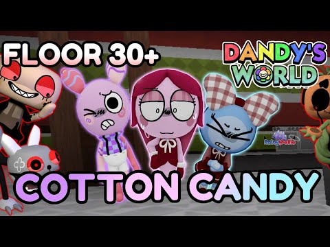 Видео: 🍭 ТРИО САХАРНОЙ ВАТЫ (30+ ЭТАЖ) - Dandy's World Trios #68 - [☔️] #.RainyMellie
