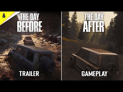 Видео: The Day Before vs The Day After - Сравнение деталей и физики