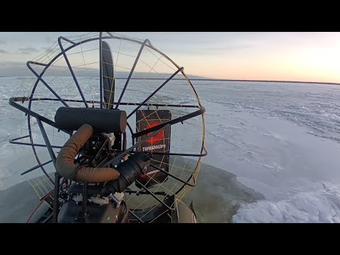 Видео: Первый лёд 2023-2024 с ТОРНАДОАЭРО