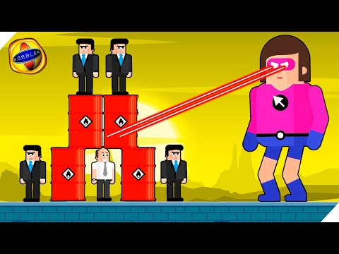 Видео: УДЕВИТЕЛЬНЫЕ СУПЕРГЕРОИ СПАСАЮТ МИР! The Superhero League 2
